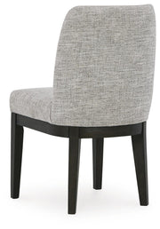 Burkhaus Dining Table and 6 Chairs in Dark Brown - PKG023626