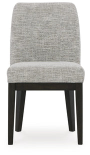 Burkhaus Dining Table and 6 Chairs in Dark Brown - PKG023626