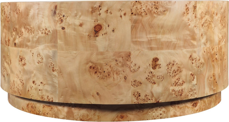 Burl Wood Coffee Table in Natural - 270-C