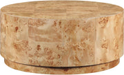 Burl Wood Coffee Table in Natural - 270-C