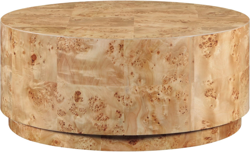 Burl Wood Coffee Table in Natural - 270-C
