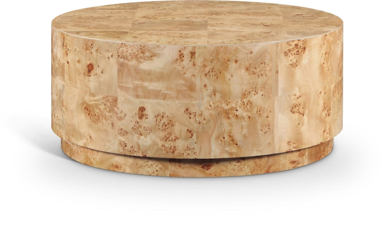 Burl Wood Coffee Table in Natural - 270-C