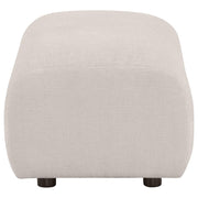 Burnett 4-piece Chenille Upholstered Sofa Set Ivory - 504955-S4