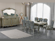 Buse 104" Wide 10 Person Dining Table - Gate FurnitureDining Tables