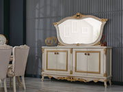 Buse 12 Person Dining Room Set - Gate FurnitureDining Room Sets