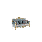 Buse 2-pieces (Sofa & Loveseat) Livingroom Set Light Green in Light Green - 101-BUS-HAN25-32