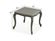 Buse 22" Wide End Table - Gate FurnitureEnd & Side Tables