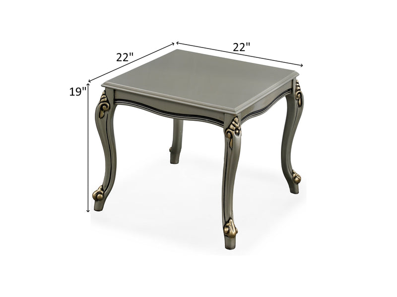 Buse 22" Wide End Table - Gate FurnitureEnd & Side Tables