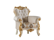 Buse 31" Wide Tufted Armchair - Gate FurnitureTraditional Accent Chairs