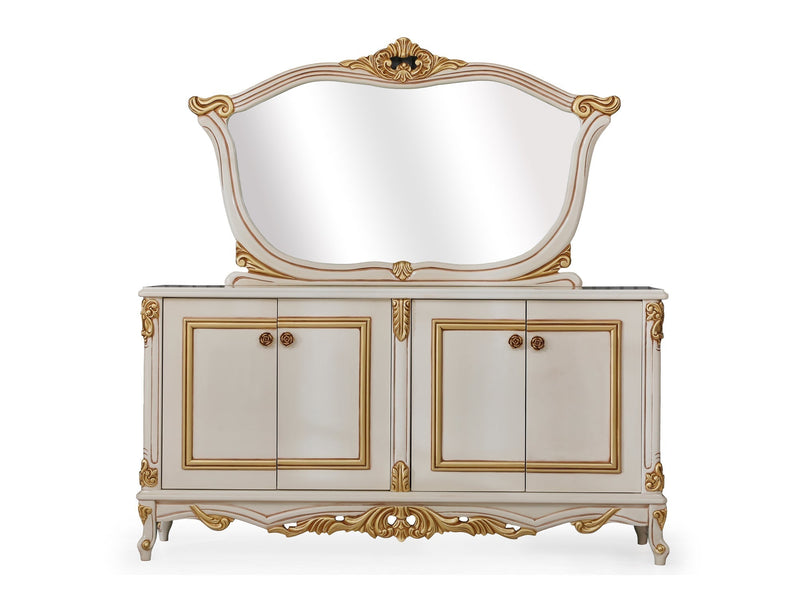 Buse 6 Person Dining Room Set - Gate FurnitureDining Room Sets