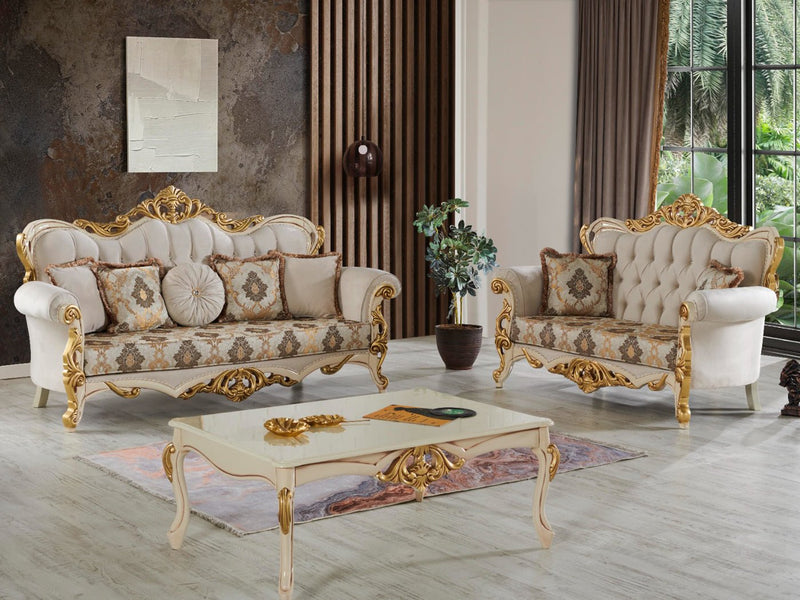 Buse 71" Wide Tufted Traditional Loveseat - Gate FurnitureTraditional Loveseats