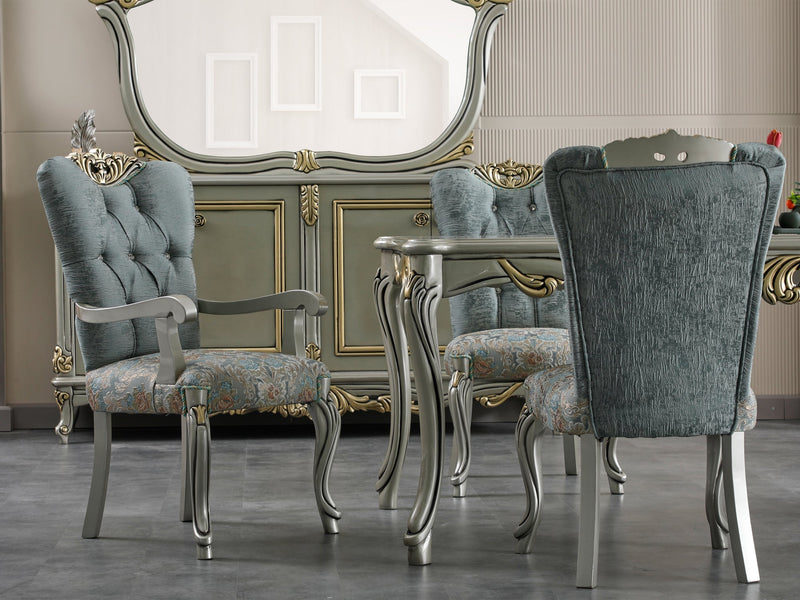 Buse 8 Person Dining Room Set - Gate FurnitureDining Room Sets