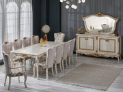 Buse 8 Person Dining Room Set - Gate FurnitureDining Room Sets