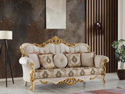 Buse 90" Wide Tufted Traditional Sofa - Gate FurnitureTraditional Sofas
