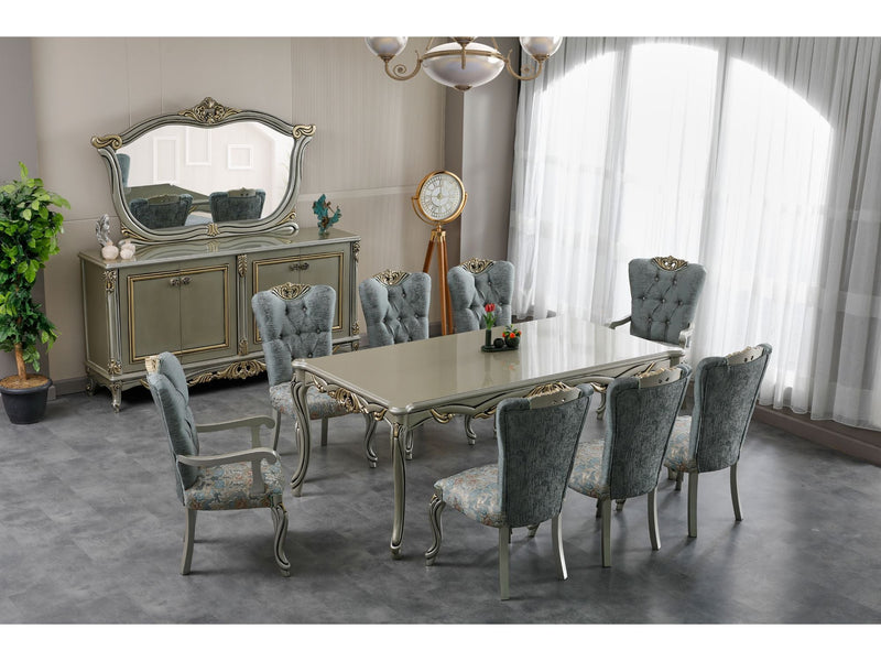 Buse Diningroom Chair Light Green - 115-BUS-HAN25-SC