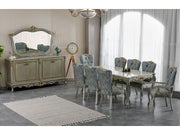 Buse Diningroom Consol With Mirror Light Green - 115-BUS-HM620-CONWM