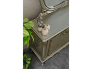 Buse Diningroom Consol With Mirror Light Green - 115-BUS-HM620-CONWM