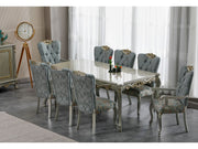 Buse Diningroom (Dining Table & 6 Chair) Light Green - 115-BUS-HM620-SET
