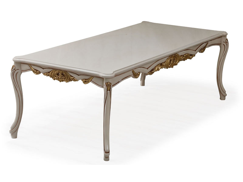 Buse Diningroom Table Cream - Table 97" - 115-BUS-HM571-DT-8