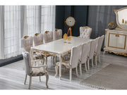 Buse Diningroom Table Cream - Table 97" - 115-BUS-HM571-DT-8