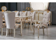 Buse Diningroom Table Cream - Table 97" - 115-BUS-HM571-DT-8