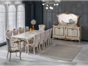 Buse Diningroom Table Cream - Table 97" - 115-BUS-HM571-DT-8