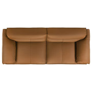 Buxton 2-piece Leather Upholstered Sofa Set Orange - 509501-S2