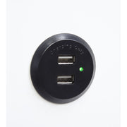 Byzad Accent Table W/USB - 97741