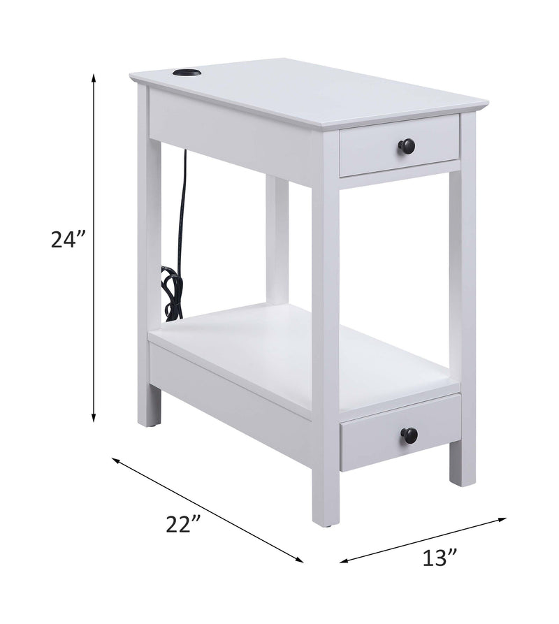Byzad Accent Table W/USB - 97741