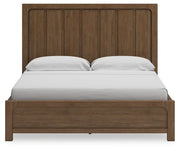 Cabalynn California King Panel Bed with Dresser and Nightstand in Light Brown - PKG019237