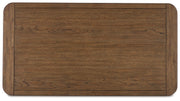 Cabalynn Coffee Table with 1 End Table in Light Brown - PKG015597