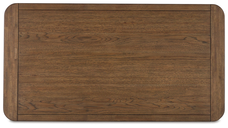 Cabalynn Coffee Table with 1 End Table in Light Brown - PKG015597