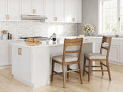 Cabalynn Counter Height Dining Table and 4 Barstools - D974D4