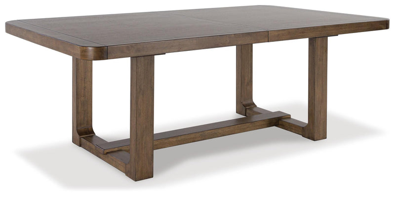 Cabalynn Dining Table, 2 Chairs and Bench - D974D7