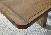 Cabalynn Dining Table and 4 Chairs and Bench in Light Brown from Ashley - Luna Furniture