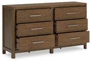 Cabalynn King Panel Bed with Dresser and Nightstand in Light Brown - PKG019233
