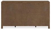 Cabalynn King Panel Bed with Dresser in Light Brown - PKG019232
