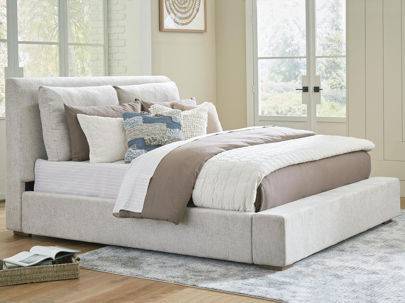 Cabalynn King Upholstered Bed and 2 Nightstands - B974B16