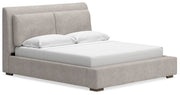 Cabalynn King Upholstered Bed and 2 Nightstands - B974B16