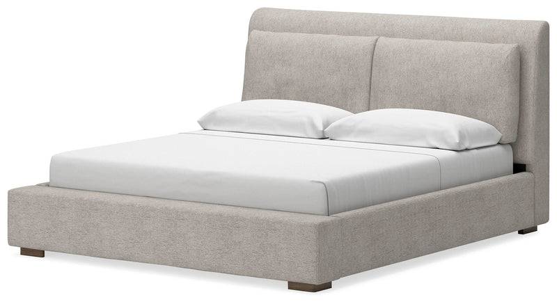 Cabalynn King Upholstered Bed and 2 Nightstands - B974B16