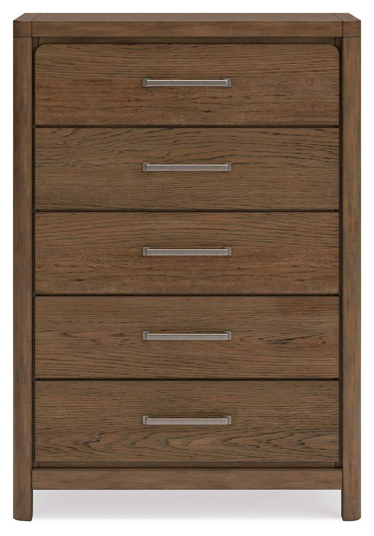 Cabalynn Light Brown Upholstered Panel Bedroom Set from Ashley - Luna Furniture