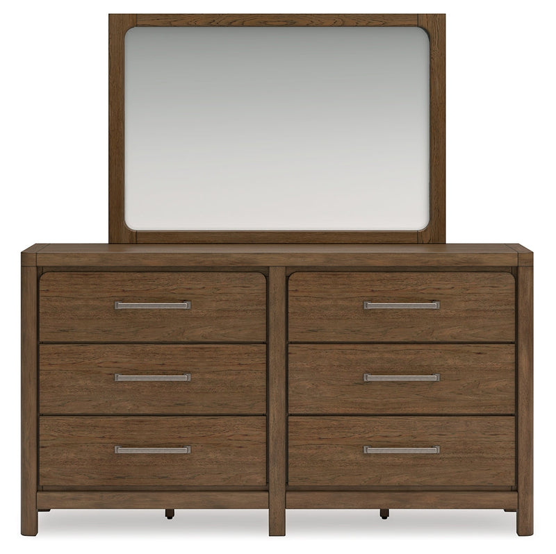 Cabalynn Light Brown Upholstered Panel Bedroom Set from Ashley - Luna Furniture
