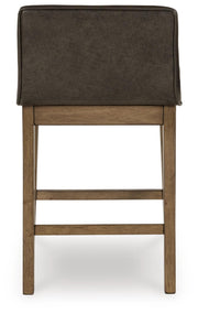 Cabalynn Light Brown Counter Height Barstool (Set of 2) - D974-124X2