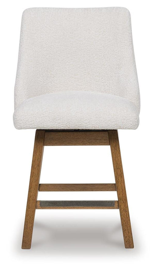 Cabalynn Light Brown Counter Height Barstool (Set of 2) - D974-324X2