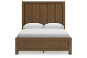 Cabalynn Light Brown Queen Panel Bed with Storage - Gate FurnitureQueen Bed