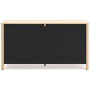 Cabinella Full Panel Headboard with Dresser and Chest in Tan - PKG017217
