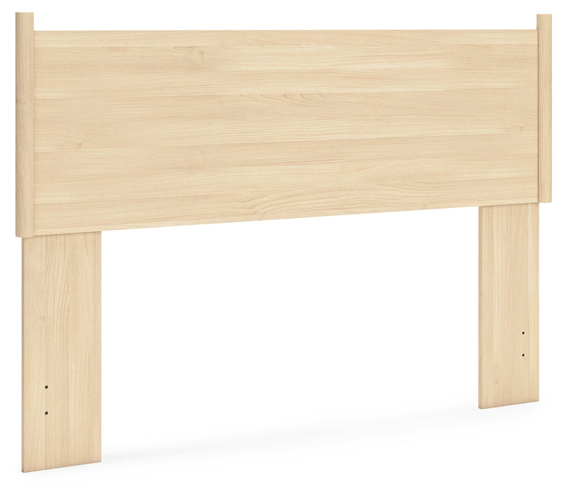 Cabinella Queen Panel Headboard with Dresser in Tan - PKG017282