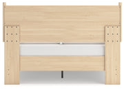 Cabinella Queen Panel Headboard with Dresser in Tan - PKG017282