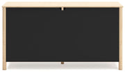 Cabinella Queen Platform Panel Bed, Dresser and Chest in Tan - PKG017301