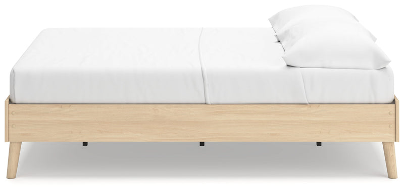 Cabinella Tan Full Platform Bed - EB2444-112